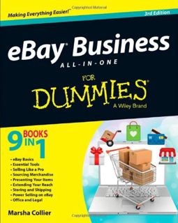 [View] PDF EBOOK EPUB KINDLE eBay Business All-in-One For Dummies by  Marsha Collier 🖊️