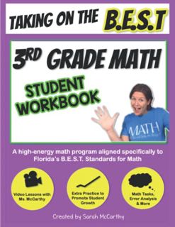 GET EBOOK EPUB KINDLE PDF Taking on the B.E.S.T. - 3rd Grade Math Student Workbook: A high-energy ma