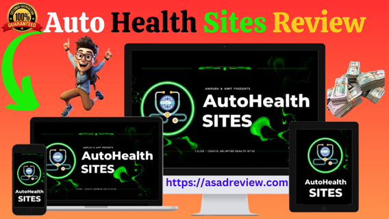 Auto Health Sites Review – Latest Health & Fitness Website Builder App