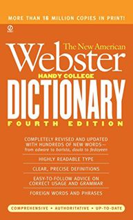 [VIEW] [KINDLE PDF EBOOK EPUB] The New American Webster Handy College Dictionary: Fourth Edition by