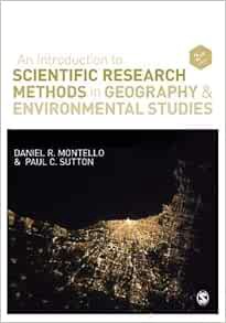 [Get] EBOOK EPUB KINDLE PDF An Introduction to Scientific Research Methods in Geography and Environm