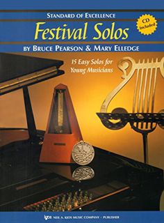 Access [PDF EBOOK EPUB KINDLE] W37XE - Standard of Excellence - Festival Solos Book/CD Book 2 - Alto