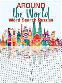 VIEW [PDF EBOOK EPUB KINDLE] Around the World Word Search Puzzles (Dover Puzzle Games) by Victoria F