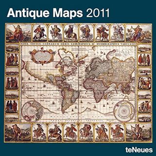 GET KINDLE PDF EBOOK EPUB 2011 Antique Maps Wall Calendar by  teNeues 📚