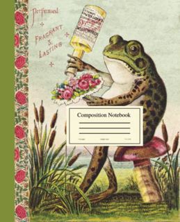 [VIEW] [EBOOK EPUB KINDLE PDF] Vintage Composition Notebook: Mushroom and Frog Illustration, Cute Co