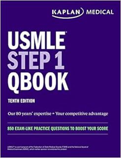Access KINDLE PDF EBOOK EPUB USMLE Step 1 Qbook: 850 Exam-Like Practice Questions to Boost Your Scor
