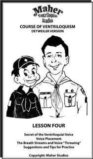 VIEW [EPUB KINDLE PDF EBOOK] Maher Course Of Ventriloquism - Lesson Four: Detweiler Version by  Clin