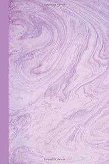 [READ] [KINDLE PDF EBOOK EPUB] Sketchbook: Marble (Lavender Purple) 6x9 - BLANK JOURNAL WITH NO LINE