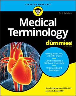 VIEW EBOOK EPUB KINDLE PDF Medical Terminology For Dummies by  Beverley Henderson &  Jennifer L. Dor