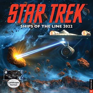 [GET] EBOOK EPUB KINDLE PDF Star Trek Ships of the Line 2022 Wall Calendar by  CBS ✔️