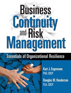 [Get] PDF EBOOK EPUB KINDLE Business Continuity and Risk Management: Essentials of Organizational Re