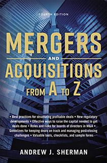 [READ] EBOOK EPUB KINDLE PDF Mergers and Acquisitions from A to Z by  Andrew J. Sherman &  Andrew Sh
