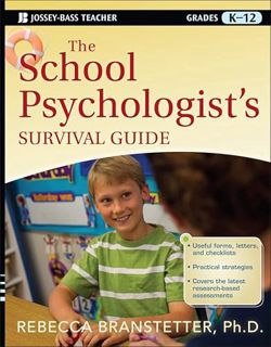 [View] [EPUB KINDLE PDF EBOOK] The School Psychologist's Survival Guide (Jossey-Bass Teacher Surviva