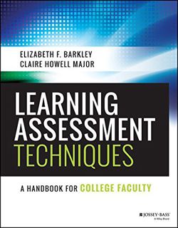 READ [PDF EBOOK EPUB KINDLE] Learning Assessment Techniques: A Handbook for College Faculty by  Eliz