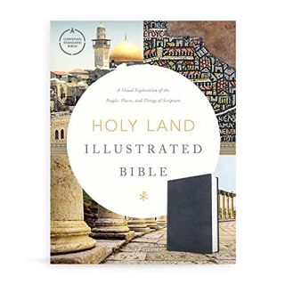 ACCESS [EBOOK EPUB KINDLE PDF] CSB Holy Land Illustrated Bible, Premium Black Genuine Leather, Black