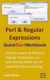 [Access] [KINDLE PDF EBOOK EPUB] Perl and Regular Expressions Quick Start Workbook by  John Dixon 📝