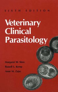 [ACCESS] [PDF EBOOK EPUB KINDLE] Veterinary Clinical Parasitology by  Margaret W. Sloss,Russell L. K