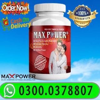 Maxpower Herbal Capsules In Max Power Capsule Price in Pakistan is a male Power. It works to improve