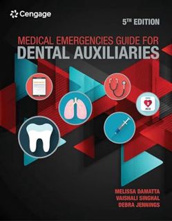 Read [EPUB KINDLE PDF EBOOK] Medical Emergencies Guide For Dental Auxiliaries by  Melissa Damatta,Va