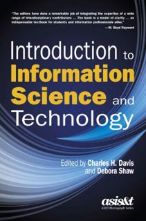 GET PDF EBOOK EPUB KINDLE Introduction to Information Science and Technology (ASIS&T Monograph) by