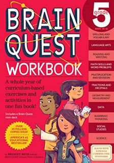 [Get] [EPUB KINDLE PDF EBOOK] Brain Quest Workbook: Grade 5 by  Bridget Heos &  Matt Rockefeller 💝