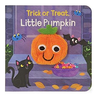 [Access] [EBOOK EPUB KINDLE PDF] Trick Or Treat Little Pumpkin Finger Puppet Halloween Board Book Ag