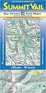 Read [KINDLE PDF EBOOK EPUB] Summit, Vail & Holy Cross Trail Map by Sky Terrain 📚