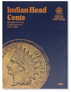 Get KINDLE PDF EBOOK EPUB Indian Head Cents Folder 1857-1909 (Official Whitman Coin Folder) by  Whit