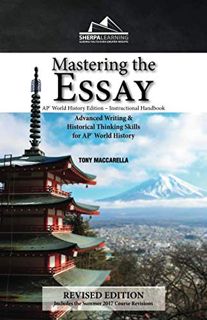 Read EBOOK EPUB KINDLE PDF Mastering the Essay - AP* World History Edition, Instructional Handbook b
