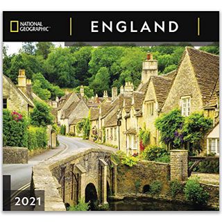 Get PDF EBOOK EPUB KINDLE National Geographic England 2021 Wall Calendar by  Zebra Publishing 📭