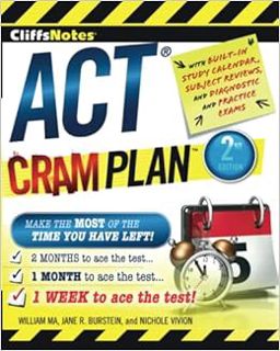 View [KINDLE PDF EBOOK EPUB] CliffsNotes Act Cram Plan, 2nd Edition (Cliffsnotes Cram Plan) by Jane