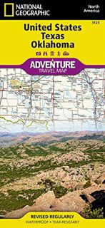 VIEW KINDLE PDF EBOOK EPUB United States, Texas and Oklahoma Map (National Geographic Adventure Map,