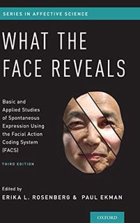 [View] EBOOK EPUB KINDLE PDF What the Face Reveals: Basic and Applied Studies of Spontaneous Express