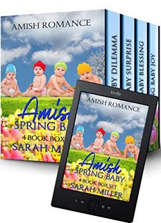 Access PDF EBOOK EPUB KINDLE Amish Spring Baby 4 Book Box Set by  Sarah Miller 🖋️