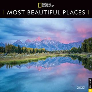 READ [EPUB KINDLE PDF EBOOK] National Geographic: Most Beautiful Places 2023 Wall Calendar by  Natio