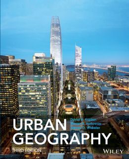 [GET] PDF EBOOK EPUB KINDLE Urban Geography 3E by  Dave H. Kaplan 🧡