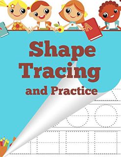 Get [EBOOK EPUB KINDLE PDF] Shape Tracing and Practice (Workbooks for young learners) by  Sharon Ash