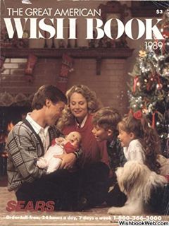 Access [PDF EBOOK EPUB KINDLE] Sears Christmas 1989 Wish Book magazine catalog by  Andrew Hotch &  A