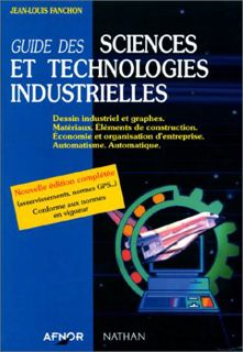 [ACCESS] KINDLE PDF EBOOK EPUB GUIDE SCI TECHNOLOGIES INDUS (FIN EDITION NT) (French Edition) by  Je