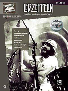 [ACCESS] [EPUB KINDLE PDF EBOOK] Ultimate Drum Play-Along Led Zeppelin, Vol 1: Play Along with 8 Gre