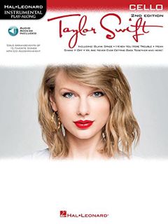 Read PDF EBOOK EPUB KINDLE Taylor Swift: Cello Play-Along Book with Online Audio by  Taylor Swift 💜