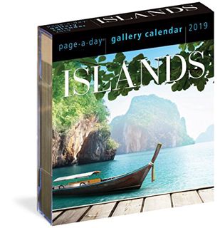 [View] KINDLE PDF EBOOK EPUB Islands Page-A-Day Gallery Calendar 2019 by  Workman Publishing 🖌️
