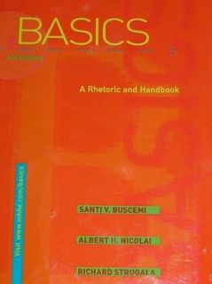 [View] [KINDLE PDF EBOOK EPUB] The Basics: A Rhetoric and Handbook 4th Ed. (book alone) Spiral Bound