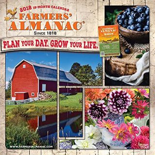 [Access] [KINDLE PDF EBOOK EPUB] Farmers Almanac 2018 12 x 12 Inch Monthly Square Wall Calendar - We