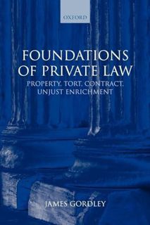 DOWNLOAD(PDF) Foundations of Private Law: Property, Tort, Contract, Unjust Enrichment
