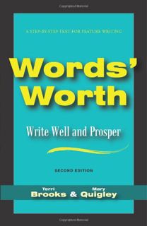 GET PDF EBOOK EPUB KINDLE Words' Worth: Write Well and Prosper by  Terri Brooks &  Mary Quigley 📃