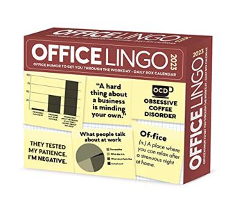 [READ] [KINDLE PDF EBOOK EPUB] Office Lingo 2023 Box Calendar by  Willow Creek Press 💚