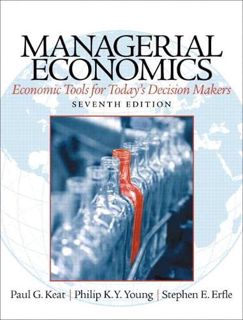 GET PDF EBOOK EPUB KINDLE Managerial Economics by  Paul Keat,Philip Young,Steve Erfle 📘