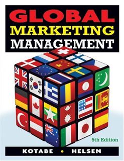 [GET] [PDF EBOOK EPUB KINDLE] Global Marketing Management by  Masaaki (Mike) Kotabe &  Kristiaan Hel