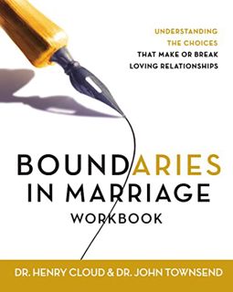 [Get] [PDF EBOOK EPUB KINDLE] Boundaries in Marriage Workbook by  Henry Cloud &  John Townsend 🎯